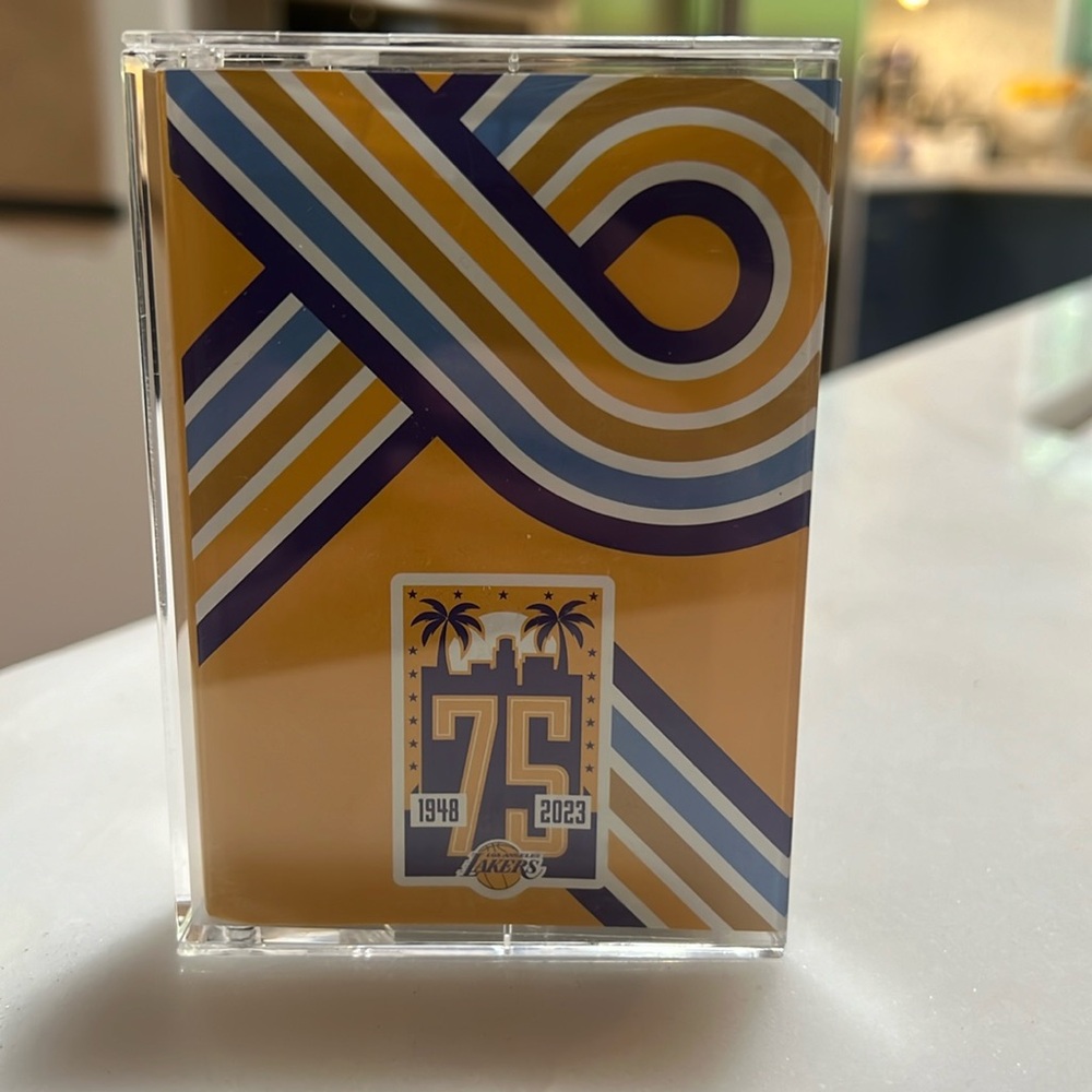 LA Lakers Bluetooth Speaker 75 years 1948-2023 never used!